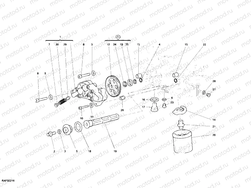 OIL PUMP - FILTER » LUBRICATION SYSTEM