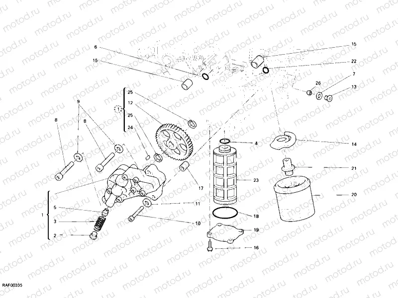 OIL PUMP - FILTER » LUBRICATION SYSTEM