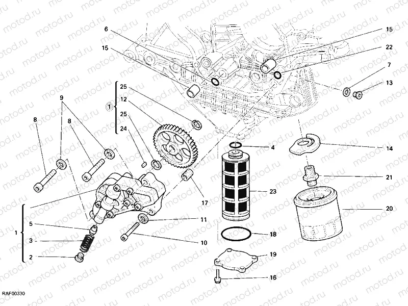 OIL PUMP - FILTER » LUBRICATION SYSTEM