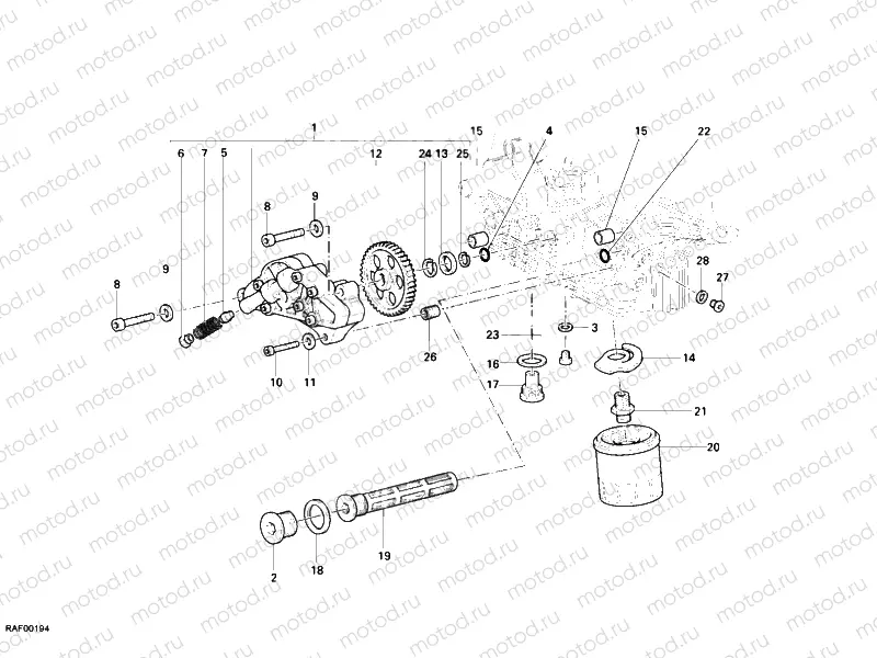 OIL PUMP - FILTER » LUBRICATION SYSTEM