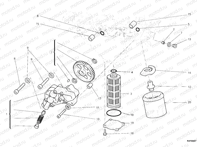 OIL PUMP - FILTER » LUBRICATION SYSTEM
