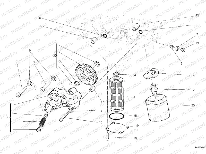 OIL PUMP - FILTER » LUBRICATION SYSTEM
