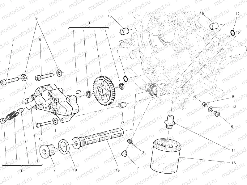 OIL PUMP - FILTER » LUBRICATION SYSTEM