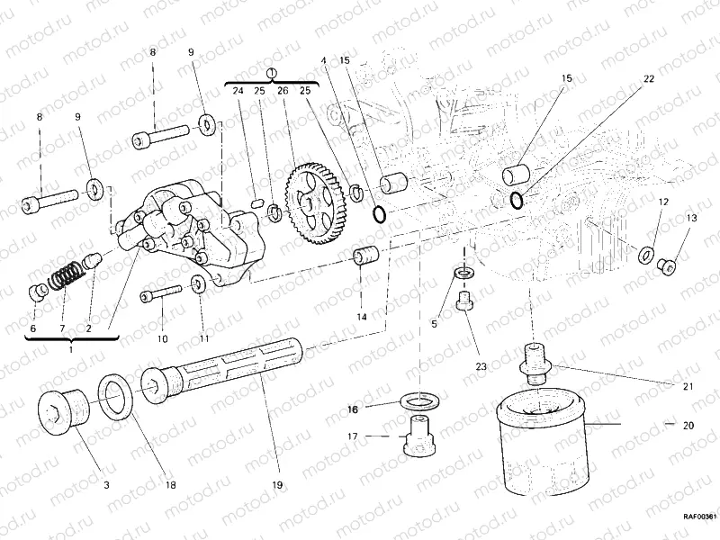 OIL PUMP - FILTER » LUBRICATION SYSTEM