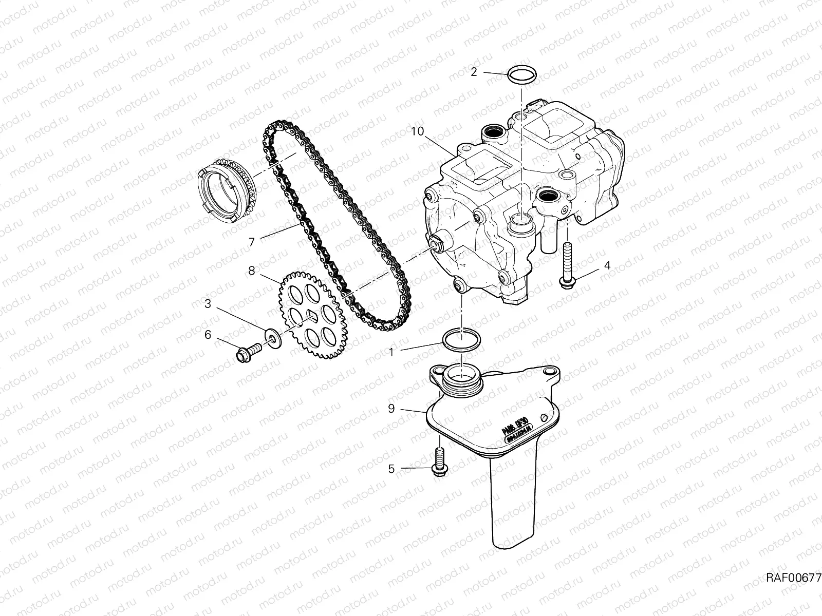 OIL PUMP [MOD:PANV4 S]