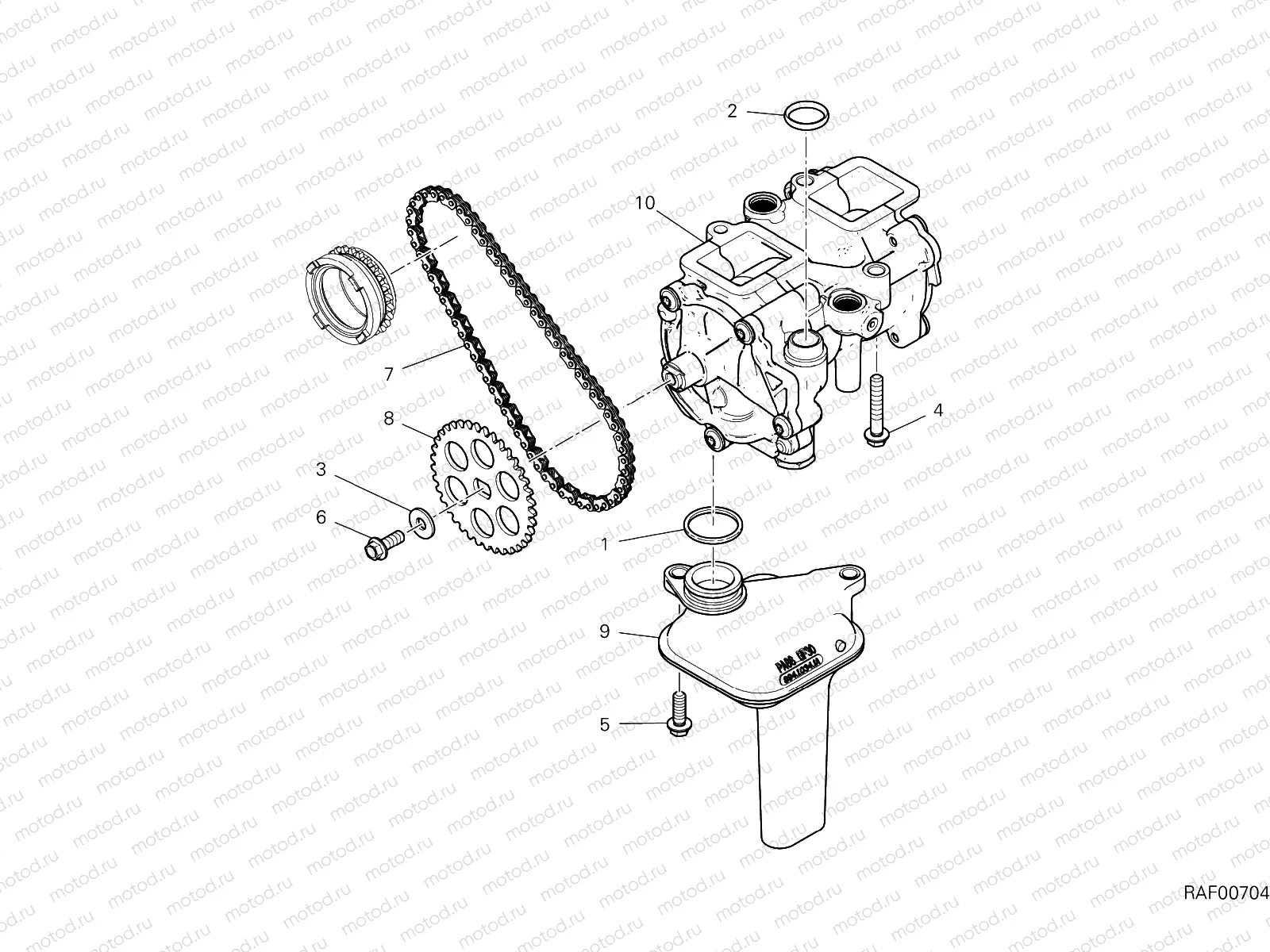 OIL PUMP [MOD:PANV4SL]