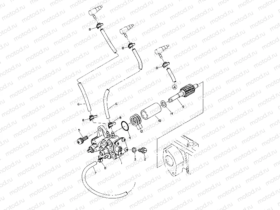 OIL PUMP SL 650/B924058 (4922922292027A) | OIL PUMP SL 650/B924058 (4922922292027A)
