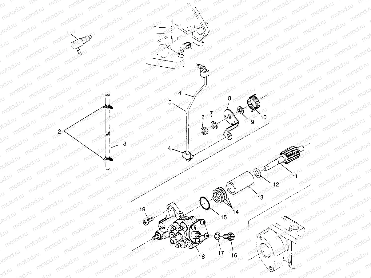 OIL PUMP SLX 780 B964287 (4937443744C006) | OIL PUMP SLX 780 B964287 (4937443744C006)