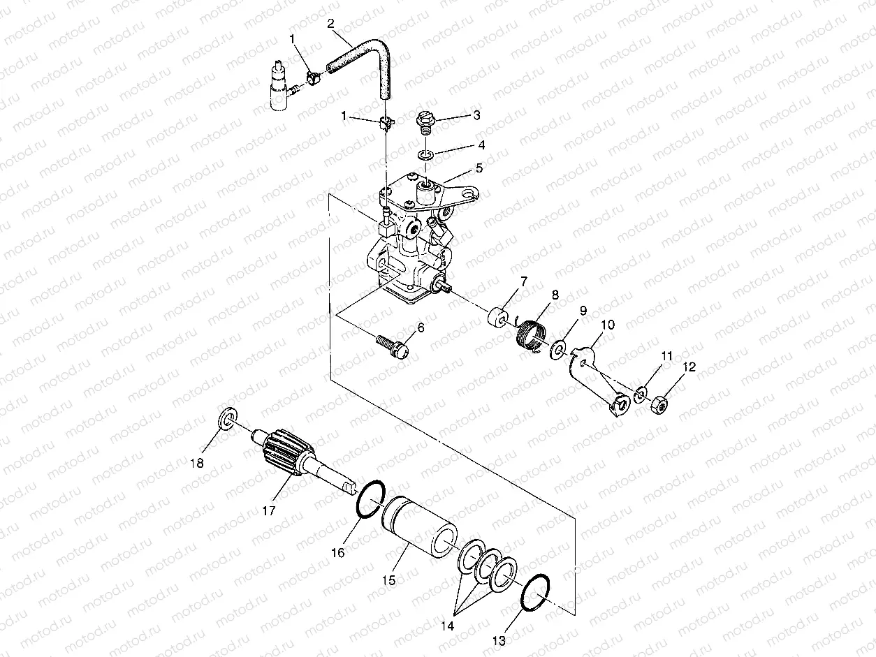 OIL PUMP Trail Boss W97AA25C (4940574057C012) | OIL PUMP Trail Boss W97AA25C (4940574057C012)