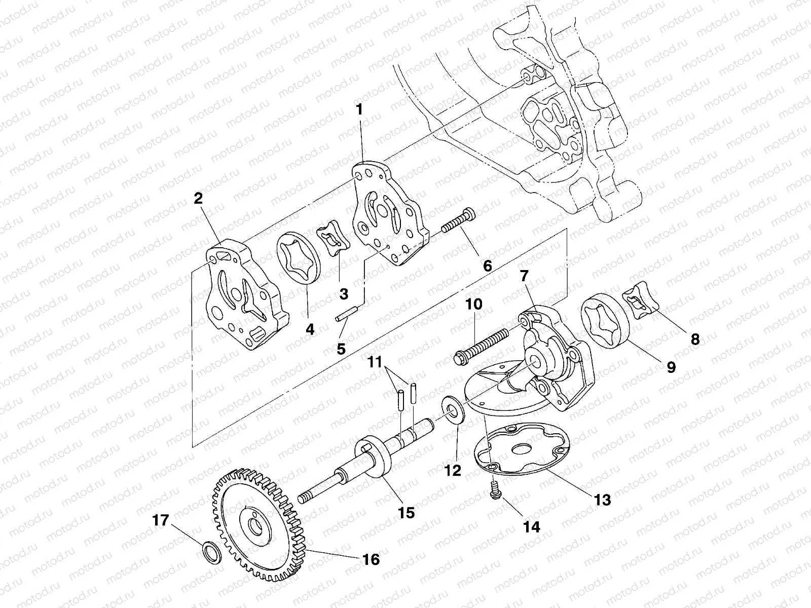 OIL PUMP - W958144 (4926862686d007) | OIL PUMP - W958144 (4926862686d007)