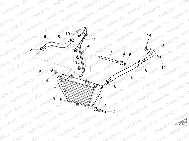 Oil radiator