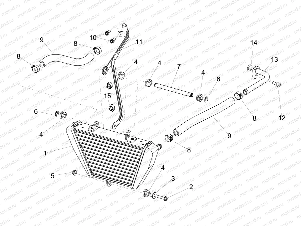 Oil radiator