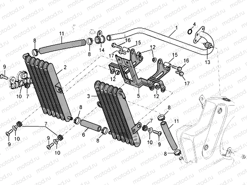 Oil radiator