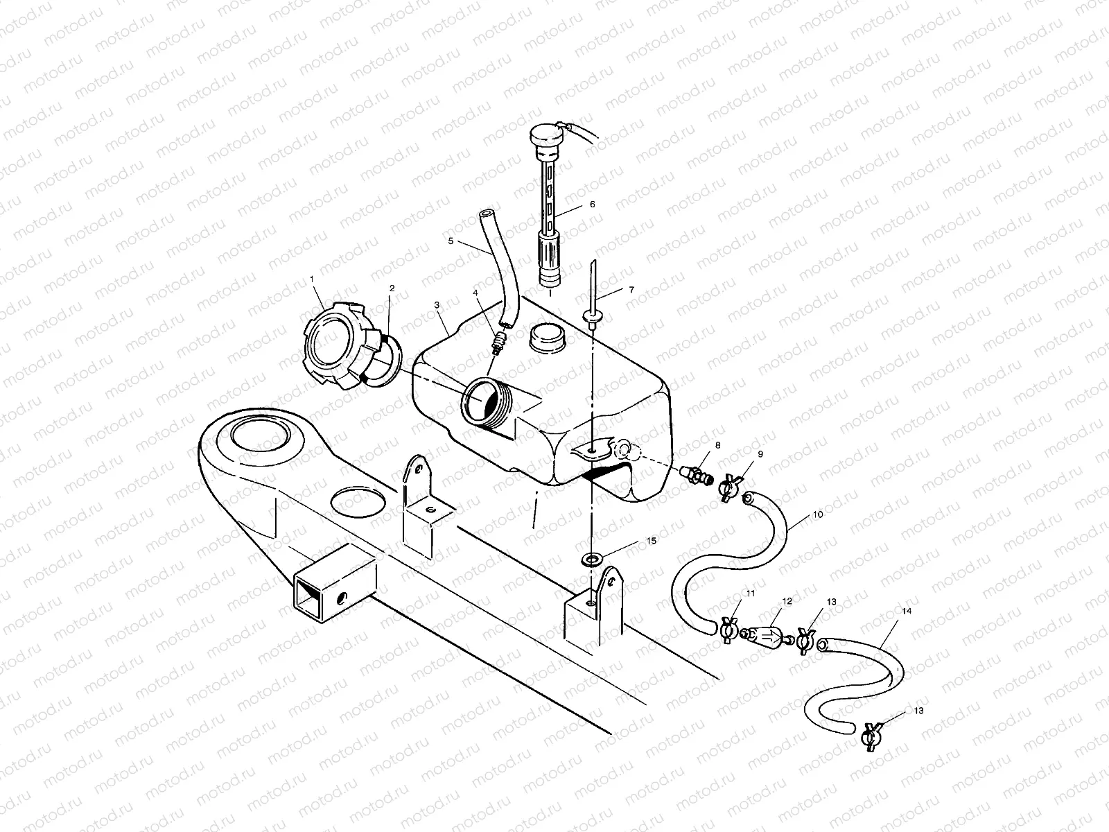 OIL TANK - A00BA25CA (4954825482A014) | OIL TANK - A00BA25CA (4954825482A014)