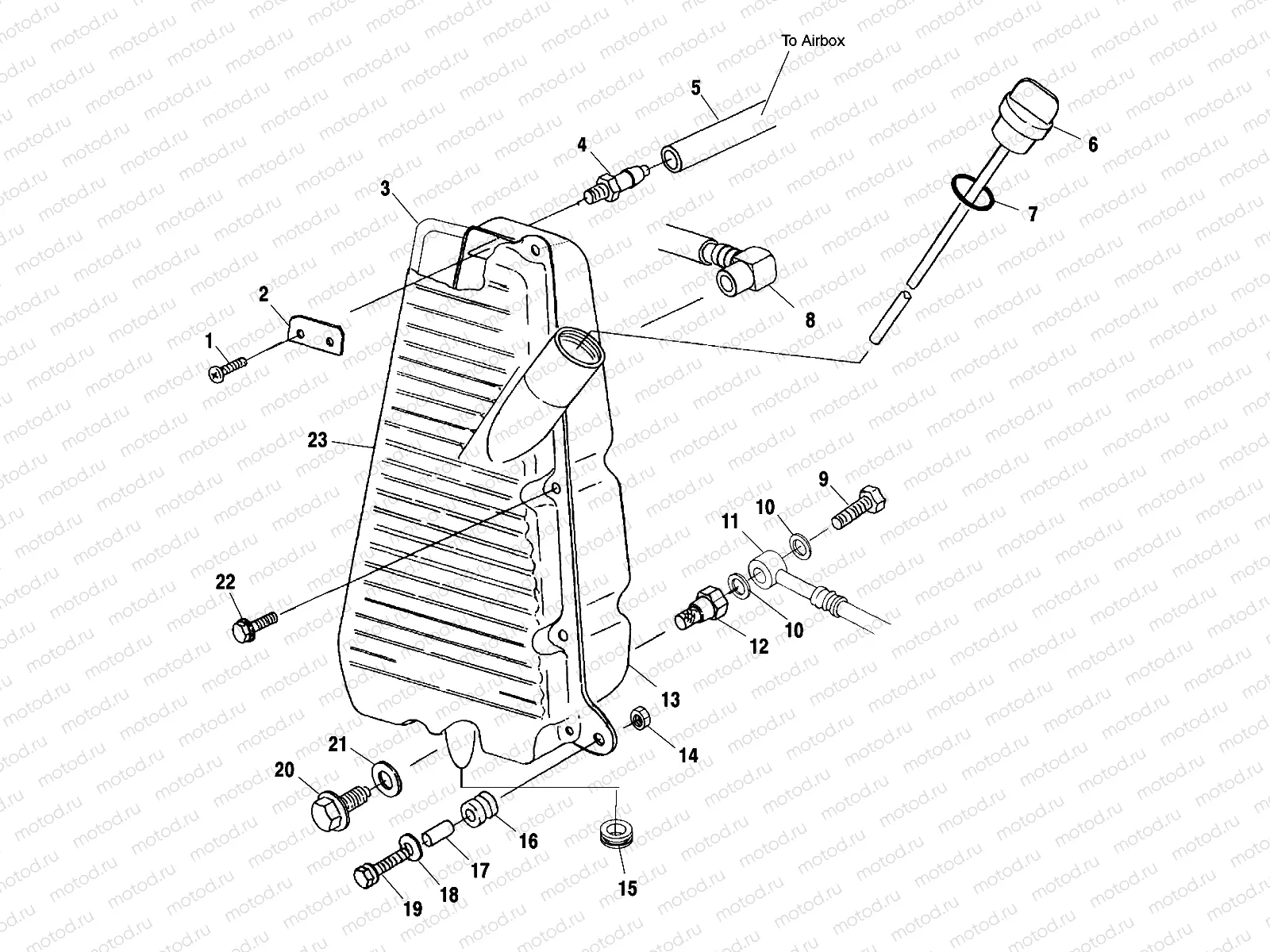 OIL TANK - A00CH33AC (4959905990C001) | OIL TANK - A00CH33AC (4959905990C001)