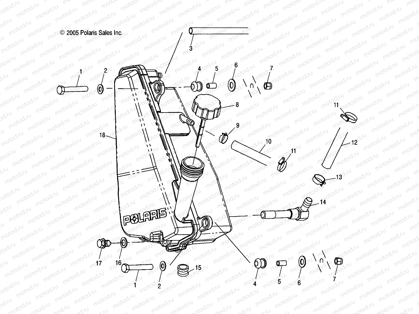 OIL TANK - A03CL50AA (4999201649920164A12) | OIL TANK - A03CL50AA (4999201649920164A12)