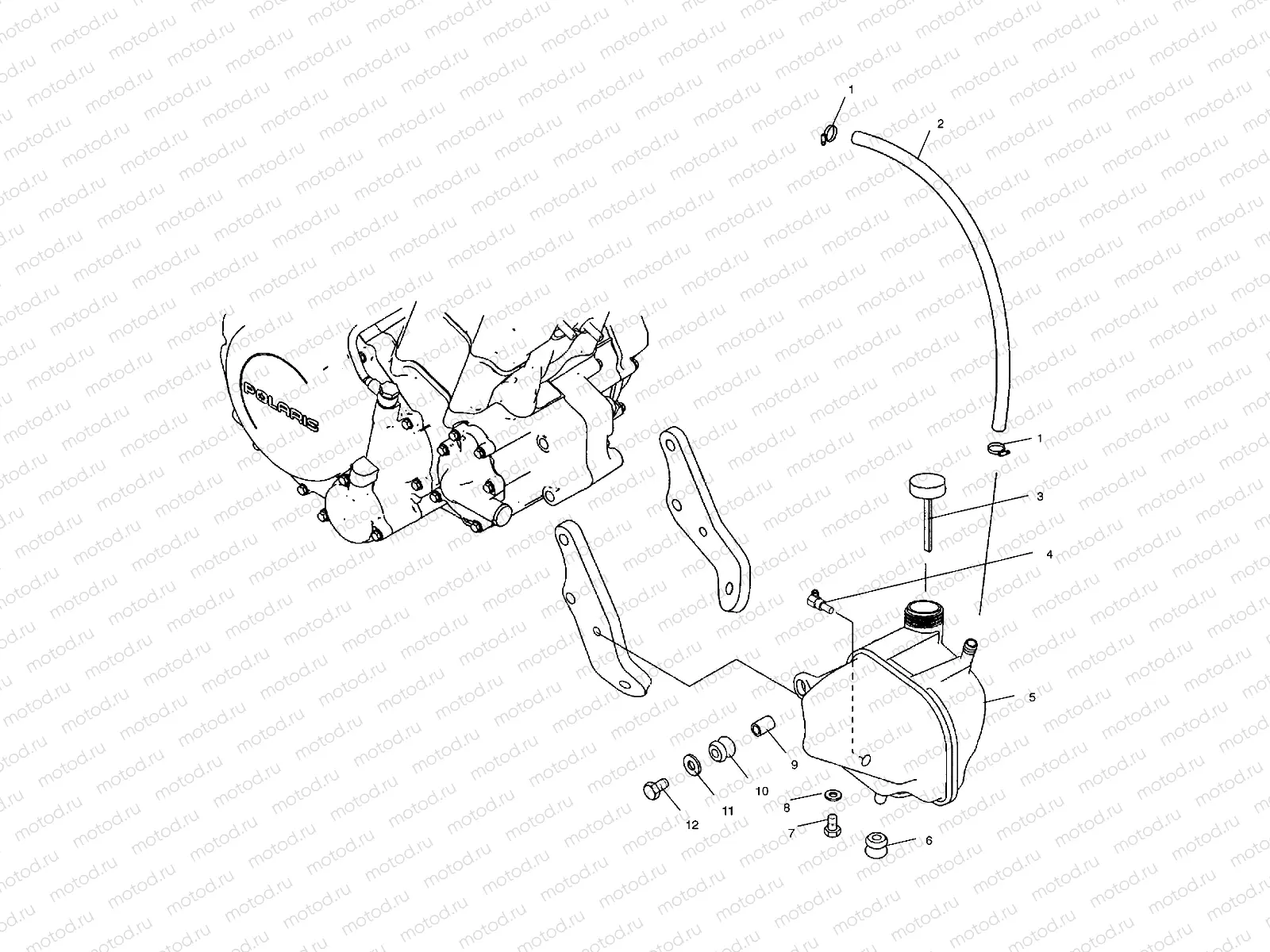 OIL TANK - A03GJ50AA/AB (4975767576A13) | OIL TANK - A03GJ50AA/AB (4975767576A13)