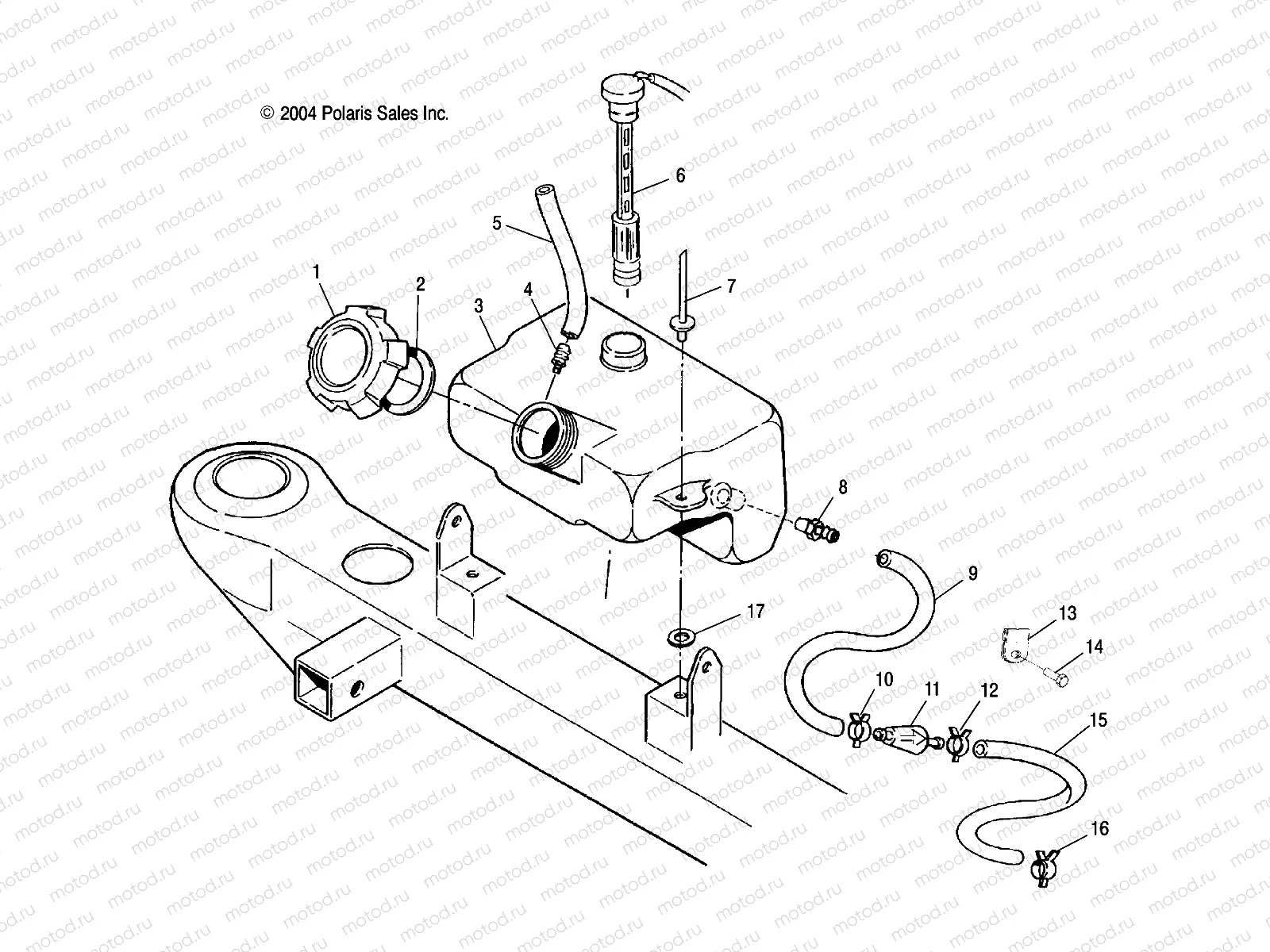 OIL TANK - A05BA25CA/CB (4994739473A12) | OIL TANK - A05BA25CA/CB (4994739473A12)