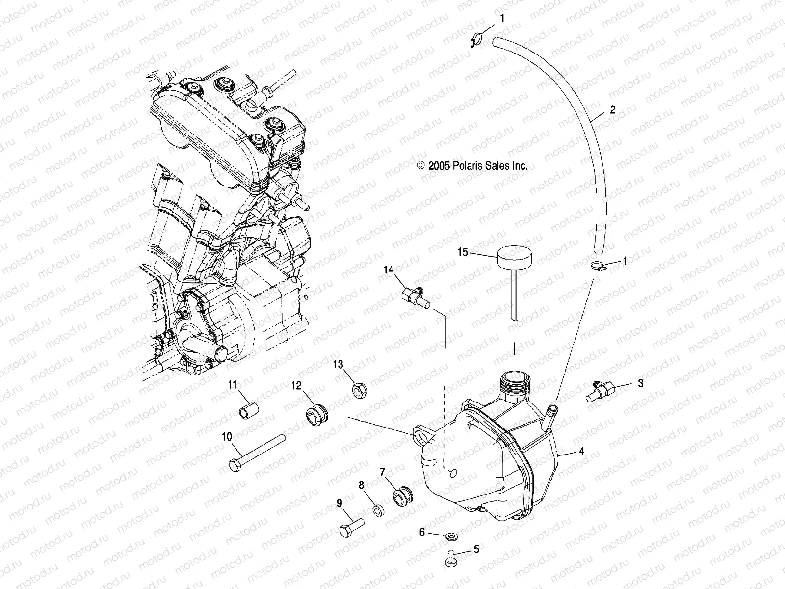 OIL TANK - A06GP50AA (4999201899920189A14) | OIL TANK - A06GP50AA (4999201899920189A14)