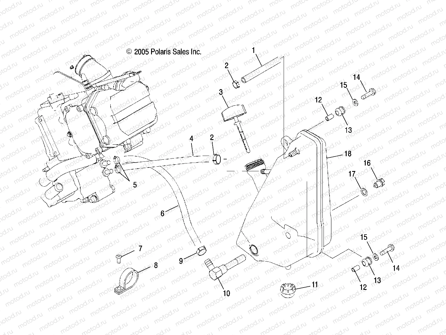 OIL TANK - A07MH50FC (4999200139920013B01) | OIL TANK - A07MH50FC (4999200139920013B01)