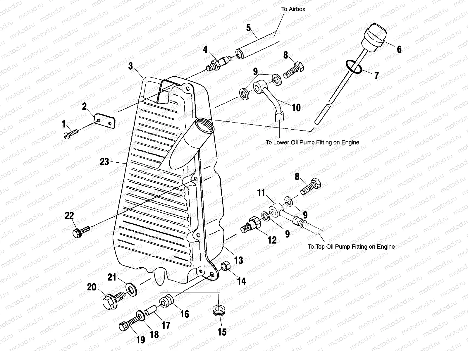 OIL TANK - A10CH46CA (4964376437B011) | OIL TANK - A10CH46CA (4964376437B011)