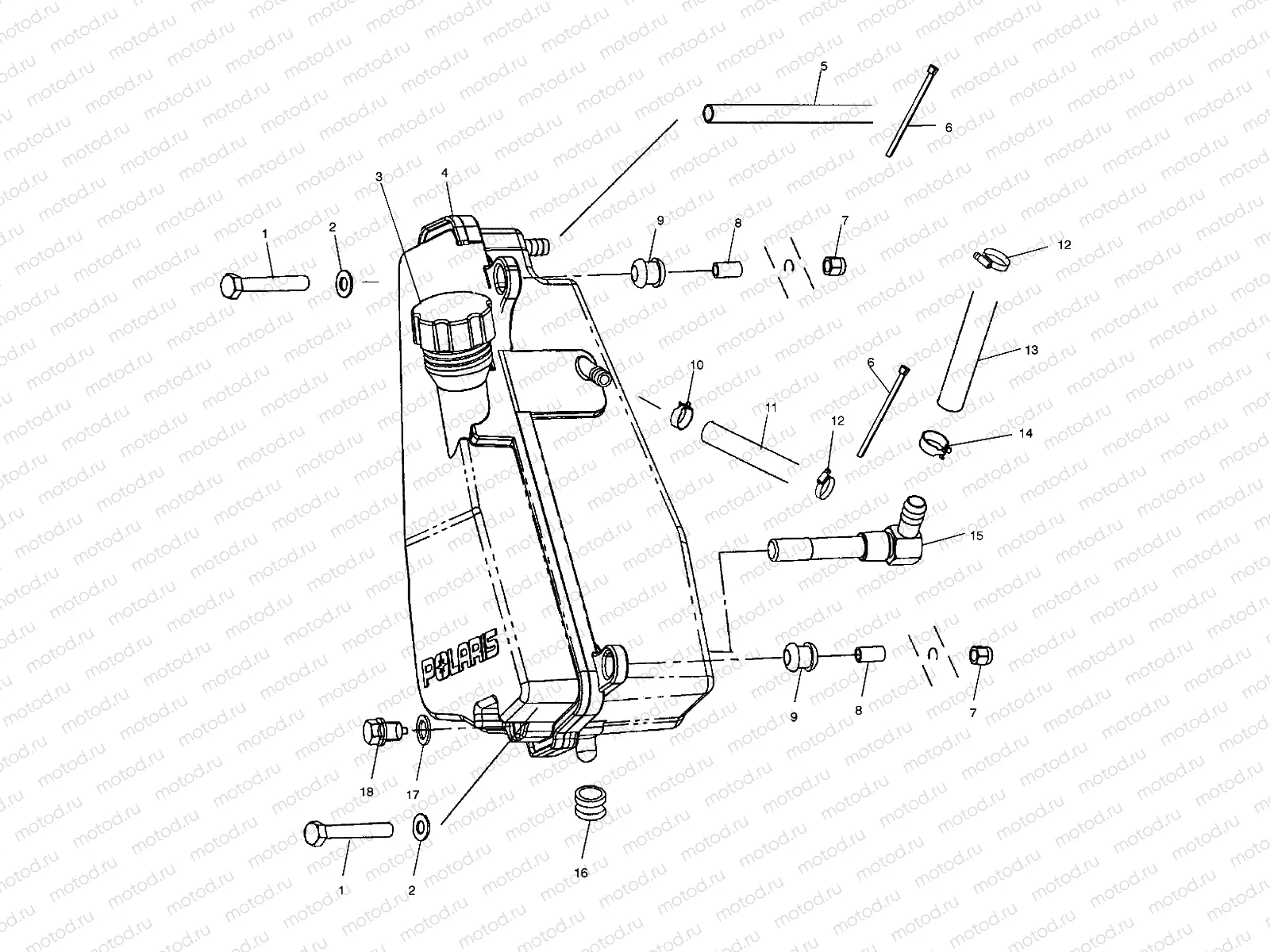 OIL TANK - A11RB42AA/A11RD50AA/AB/A11RF50AA (4981798179A12) | OIL TANK - A11RB42AA/A11RD50AA/AB/A11RF50AA (4981798179A12)