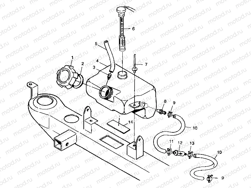 OIL TANK - A99AA25CA (4949594959a012) | OIL TANK - A99AA25CA (4949594959a012)