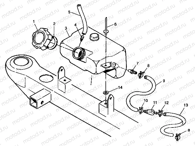 OIL TANK - A99BA25CA (4949574957a014) | OIL TANK - A99BA25CA (4949574957a014)