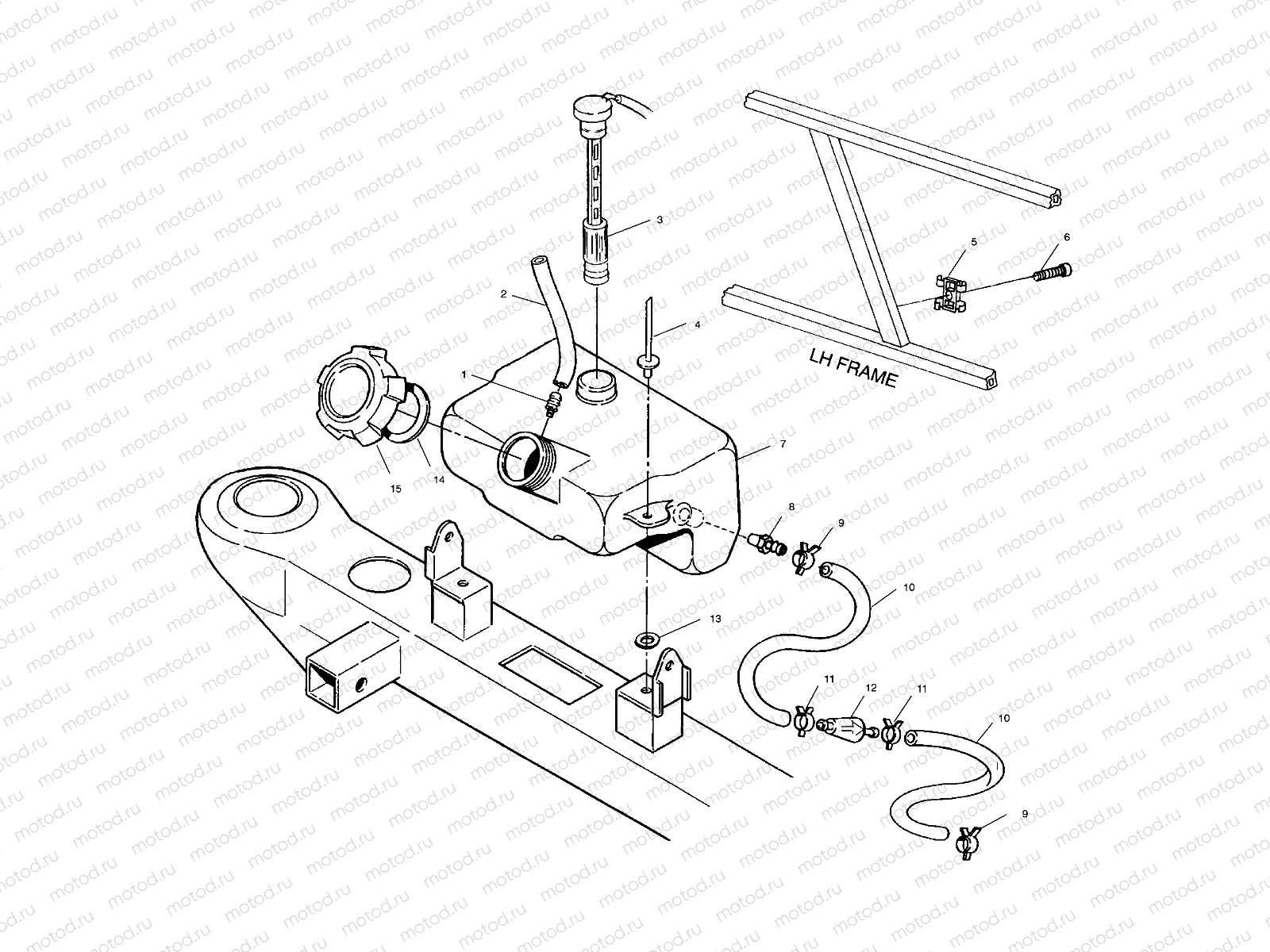 OIL TANK - A99BG38CB (4952505250a014) | OIL TANK - A99BG38CB (4952505250a014)