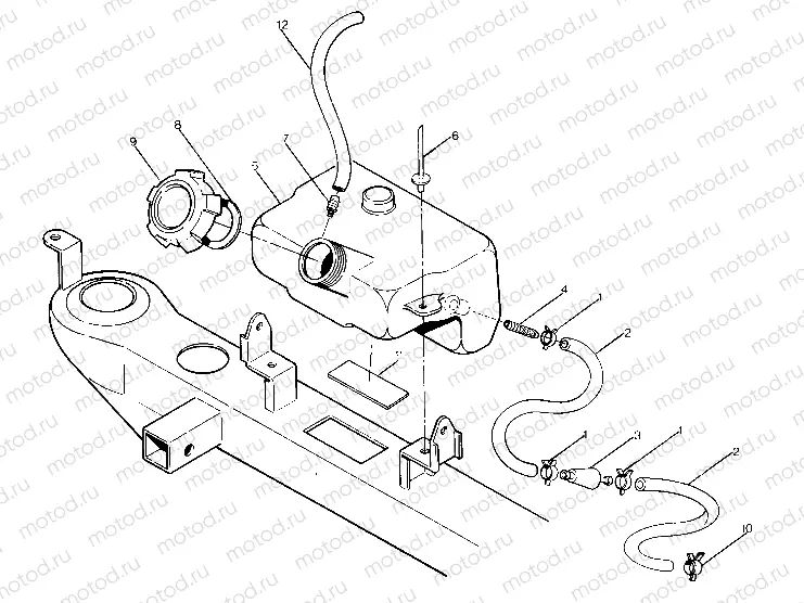 Oil Tank Assembly (4915951595005A) | Oil Tank Assembly (4915951595005A)