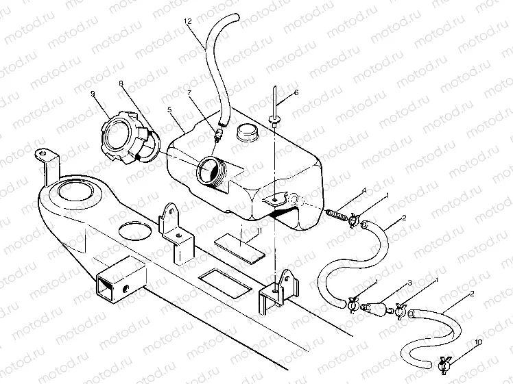 Oil Tank Assembly (4917741774005A) | Oil Tank Assembly (4917741774005A)