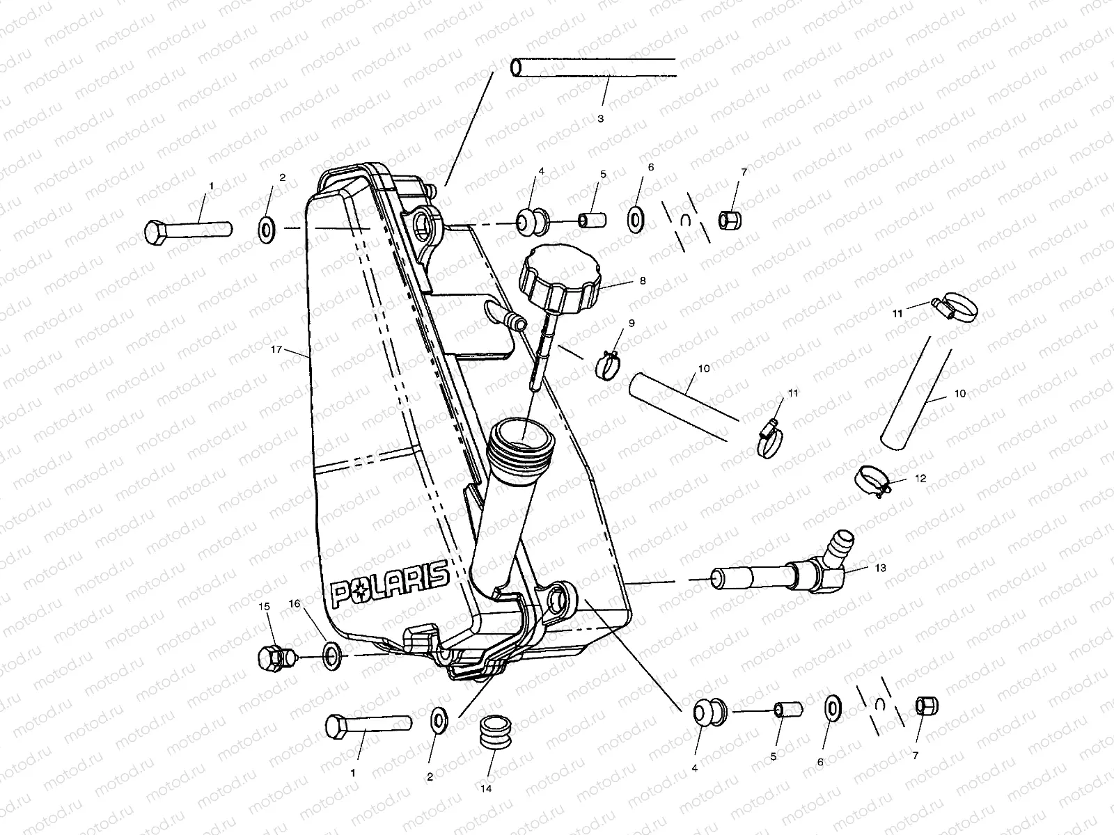 OIL TANK - C02CL50AB (4972367236A12) | OIL TANK - C02CL50AB (4972367236A12)