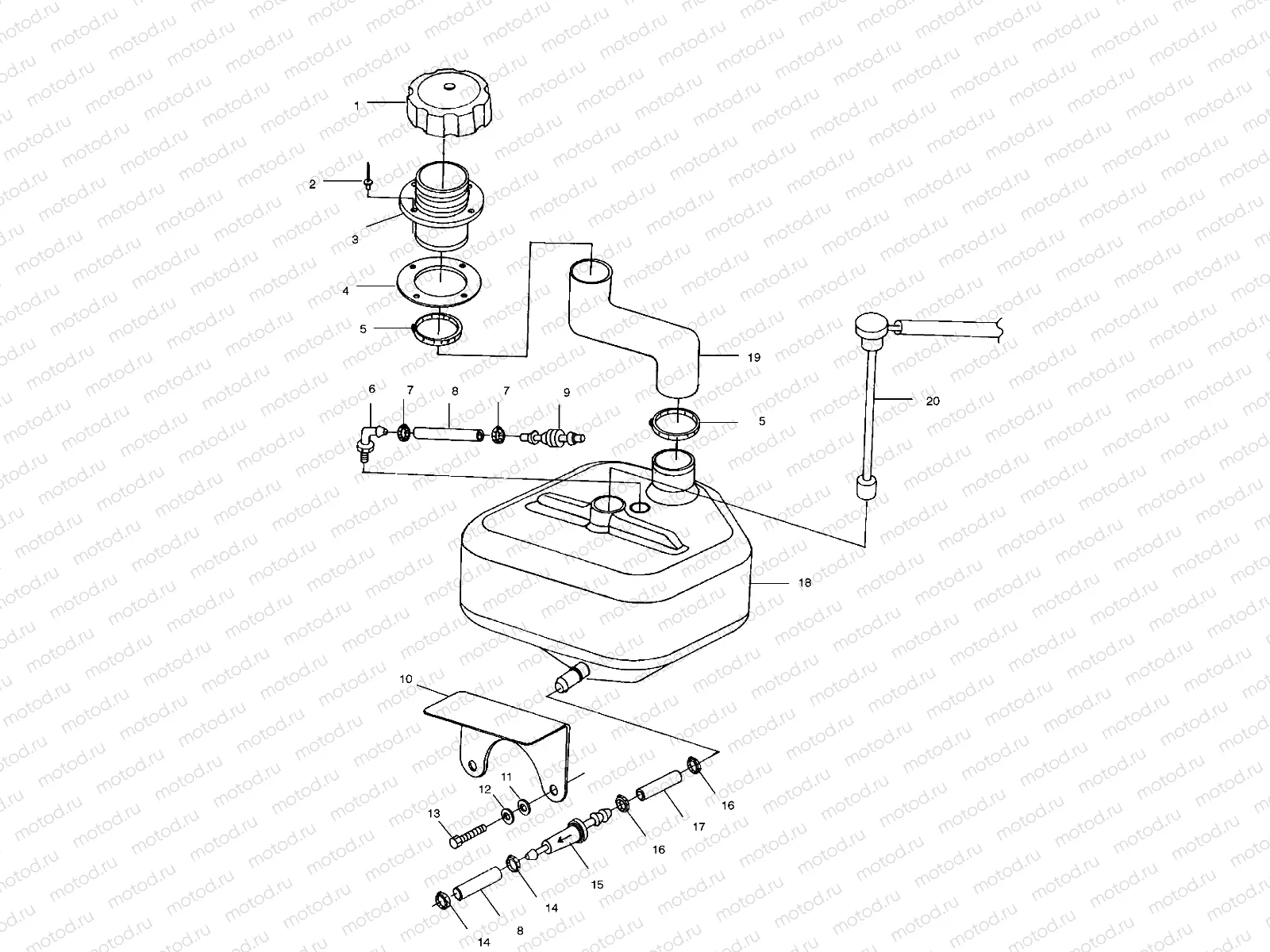 OIL TANK - I994690 (4951365136a013) | OIL TANK - I994690 (4951365136a013)