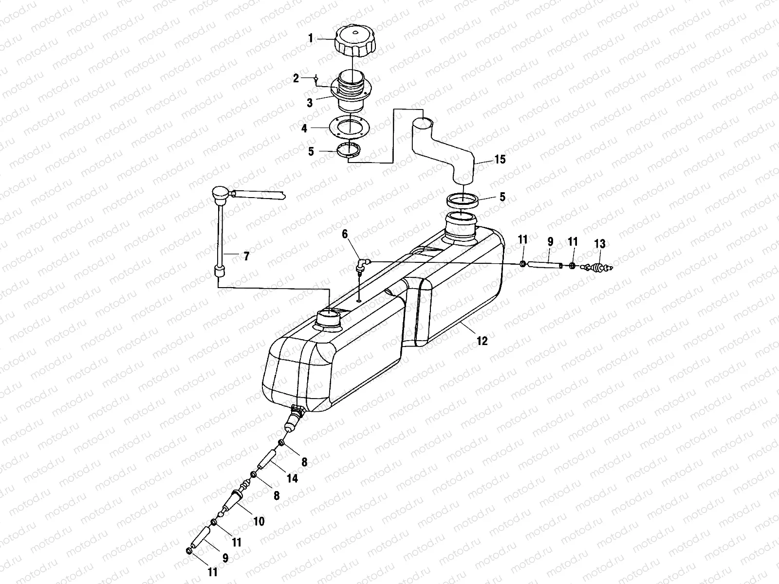 OIL TANK - I995094 (4951485148B003) | OIL TANK - I995094 (4951485148B003)