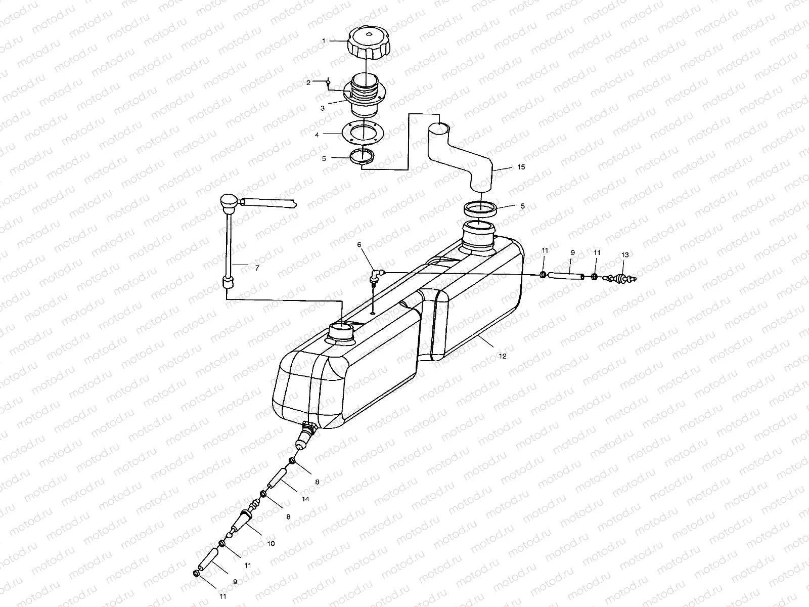 OIL TANK - I995095 (4951455145B001) | OIL TANK - I995095 (4951455145B001)