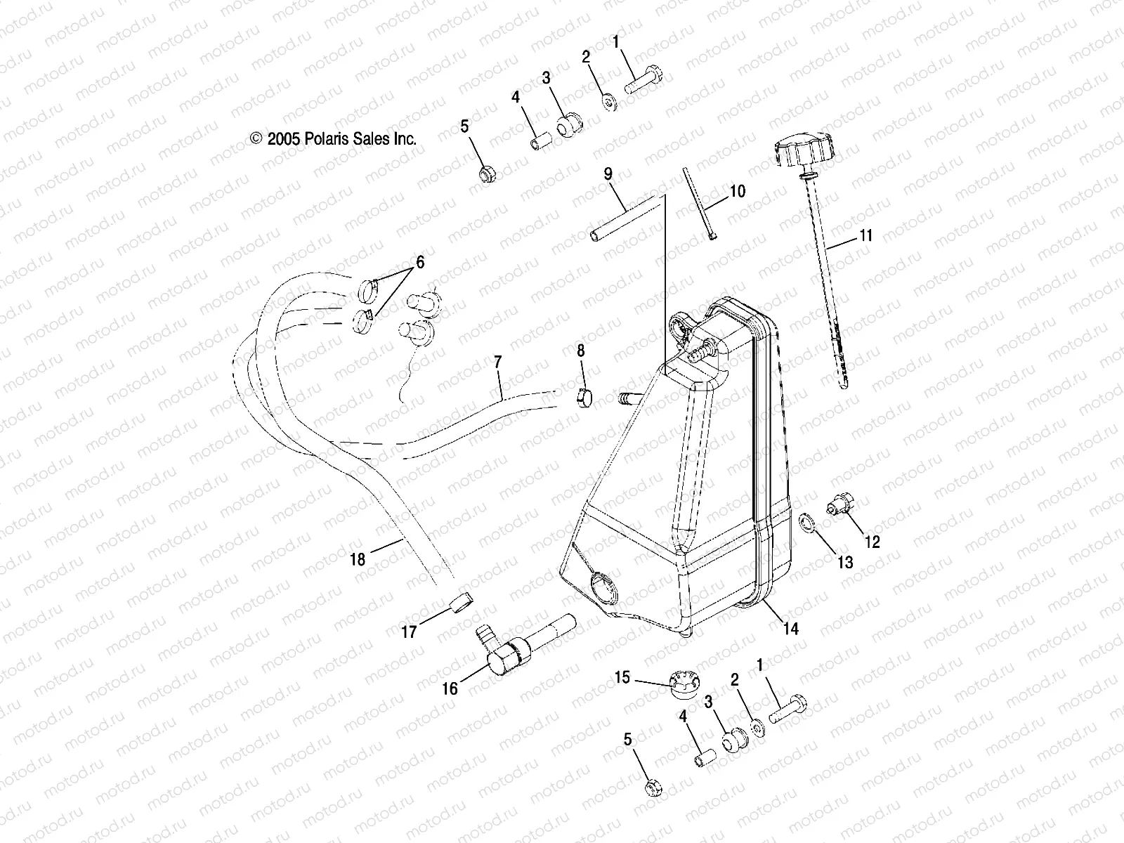 OIL TANK - R06RB50AA/RD50AA (4999202119920211B02) | OIL TANK - R06RB50AA/RD50AA (4999202119920211B02)