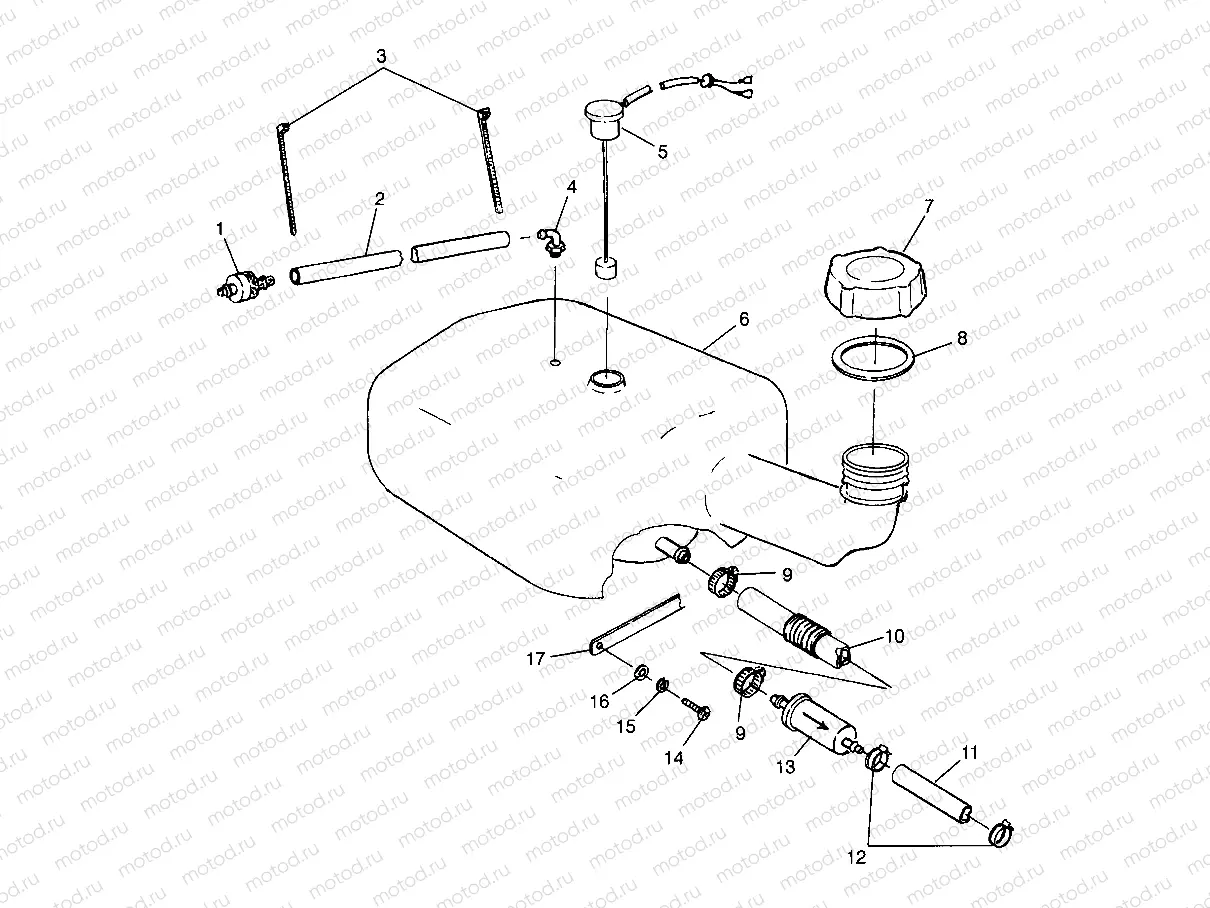 OIL TANK SLTX B964590 and Intl. SLTX I964590 (4935783578A014) | OIL TANK SLTX B964590 and Intl. SLTX I964590 (4935783578A014)