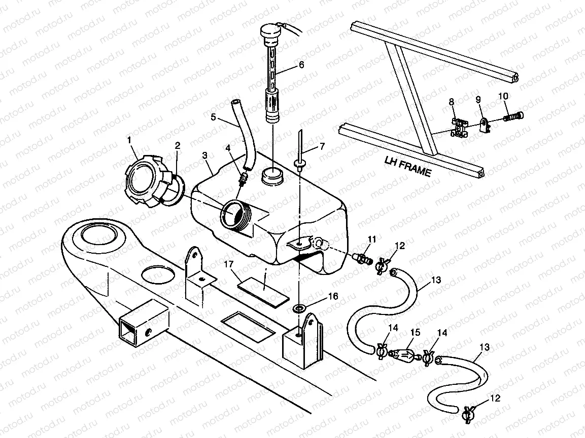 OIL TANK Sport 400L W98BA38C (4947234723B001) | OIL TANK Sport 400L W98BA38C (4947234723B001)