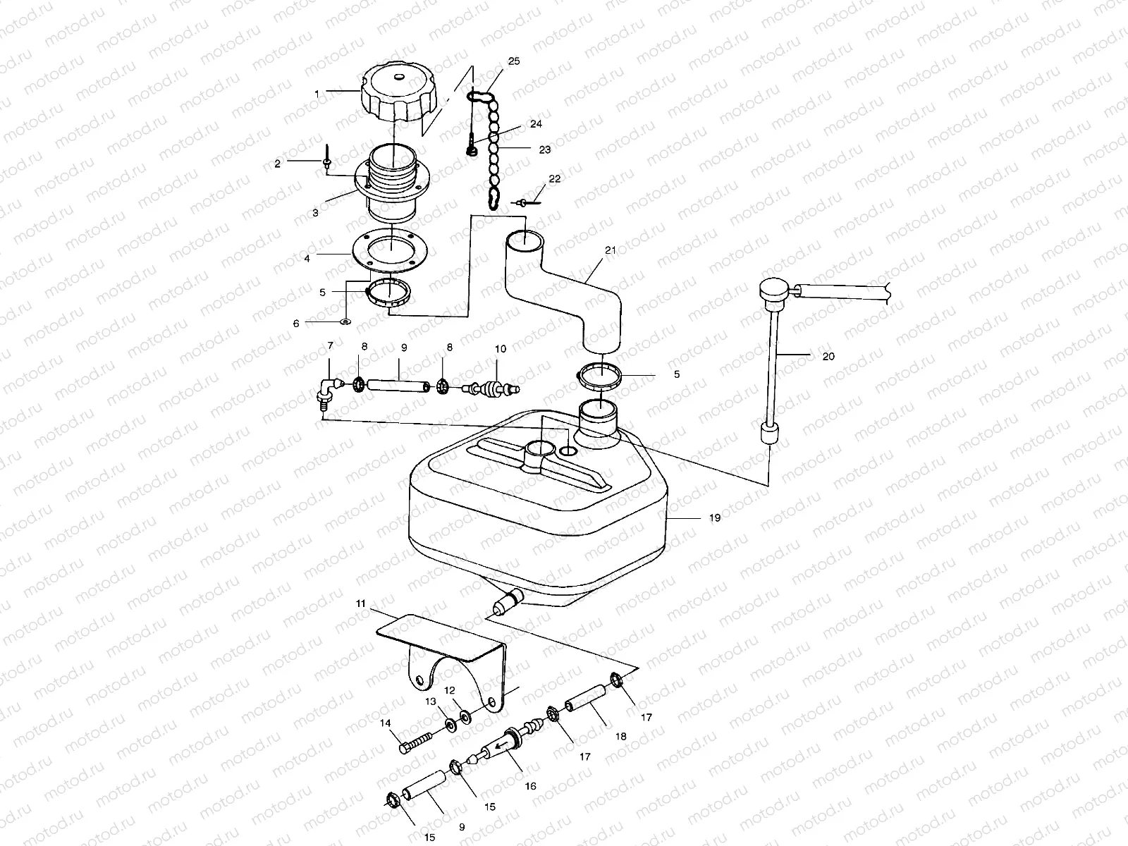 OIL TANK - W004699D (4955765576A013) | OIL TANK - W004699D (4955765576A013)