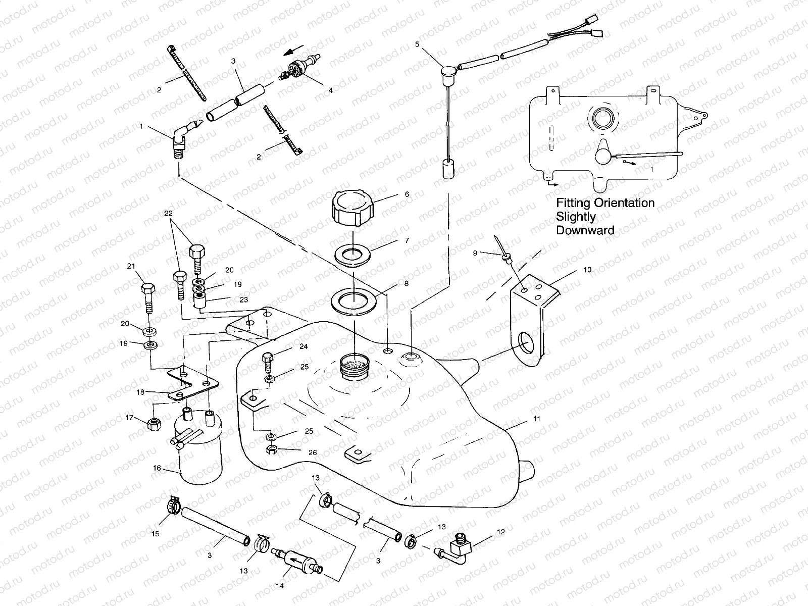 OIL TANK - W004978D (4955795579A012) | OIL TANK - W004978D (4955795579A012)