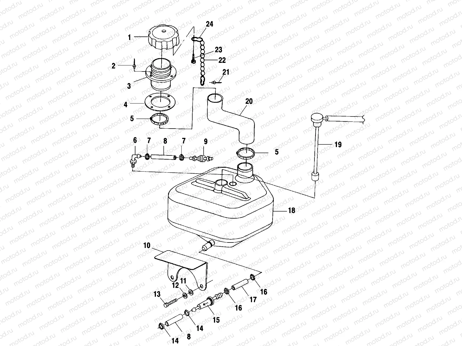 OIL TANK - W014699D (4964816481A011) | OIL TANK - W014699D (4964816481A011)