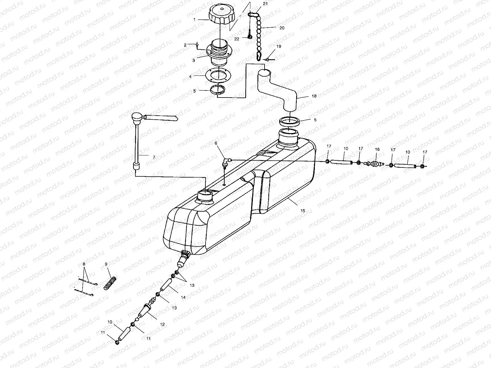 OIL TANK - W015198D (4964846484A012) | OIL TANK - W015198D (4964846484A012)