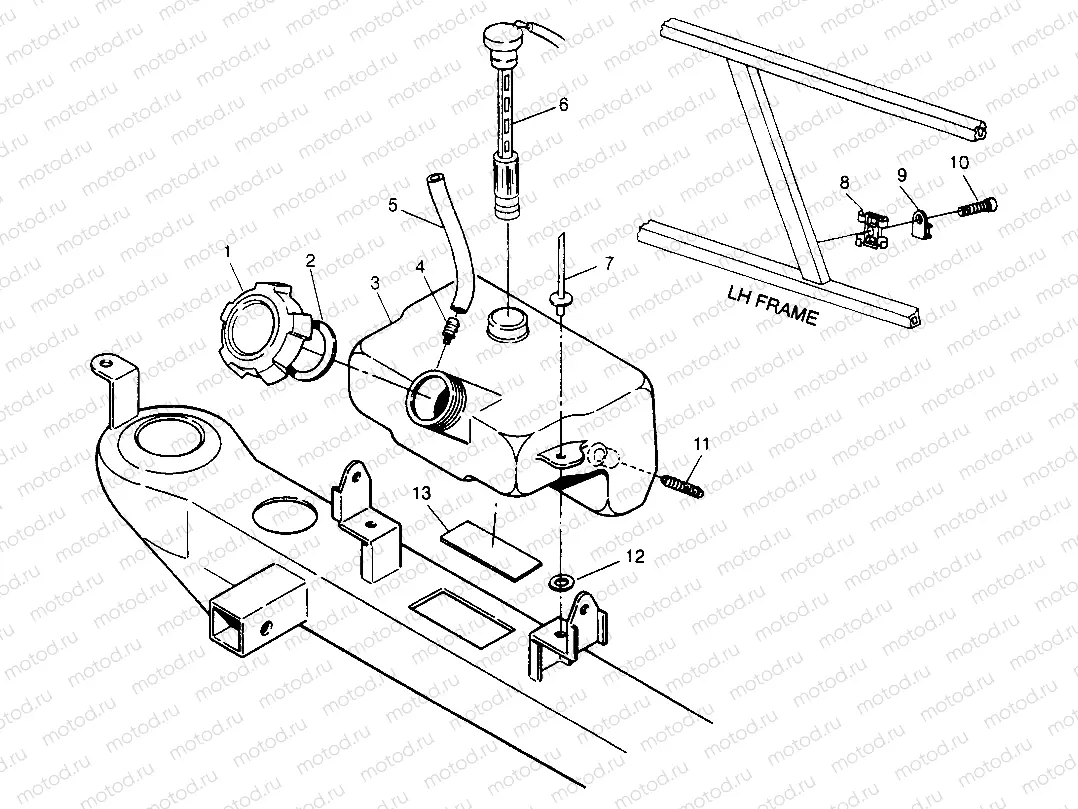 OIL TANK - W968540 (4935863586B001) | OIL TANK - W968540 (4935863586B001)