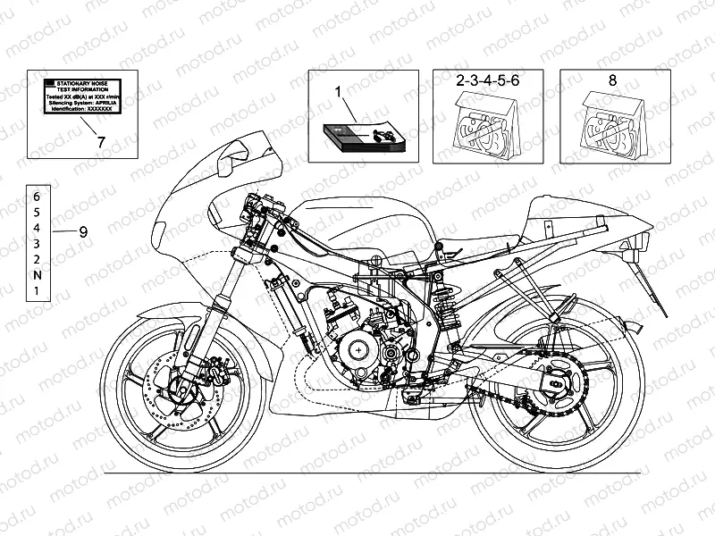 Op.'s handbooks and decal