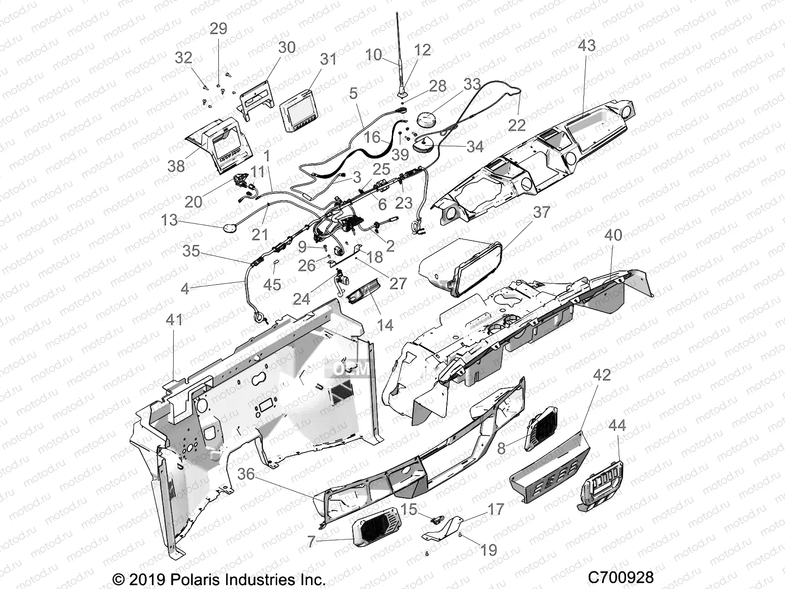 OPT | OPT, DASH RIDE COMMAND, HEATER - R20RRE99A/B (C700928)
