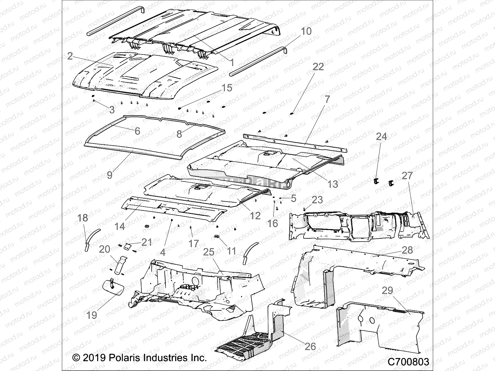 OPT | OPT, ROOF, STD - R20RSU99A/B (C700803)