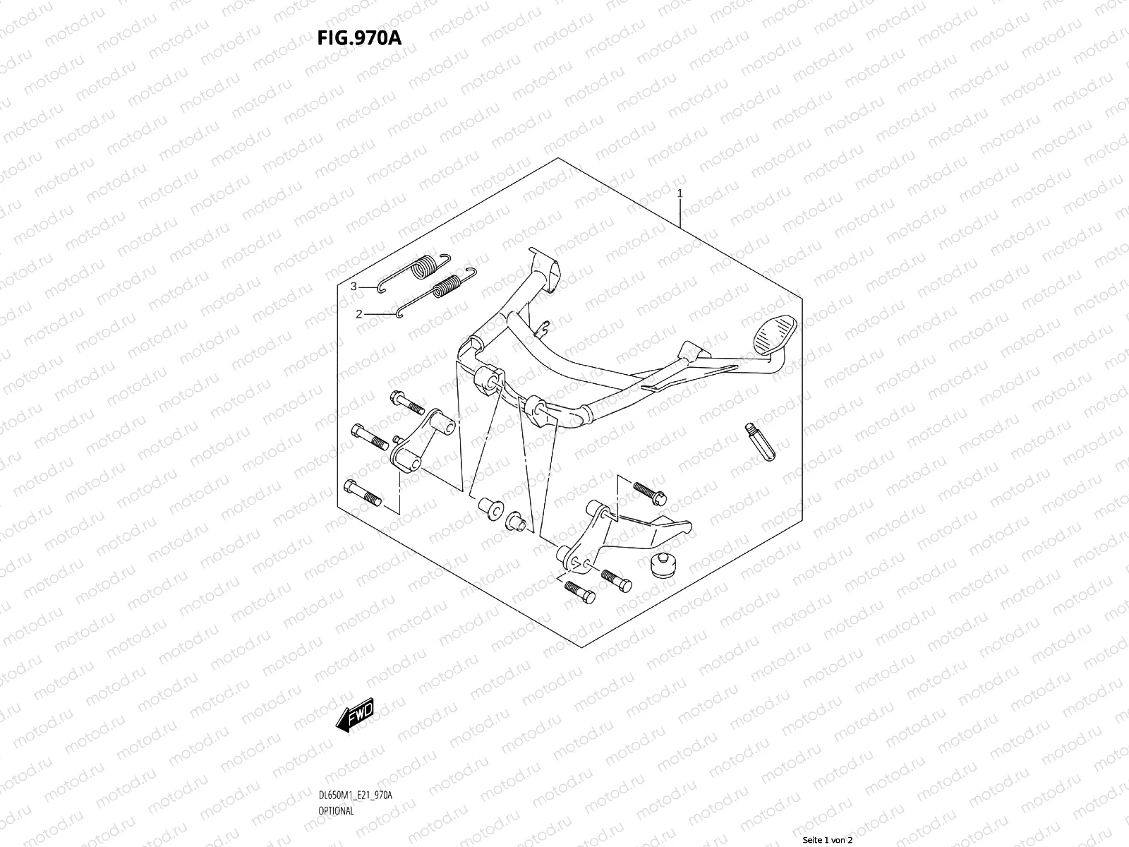 OPTIONAL CENTER STAND