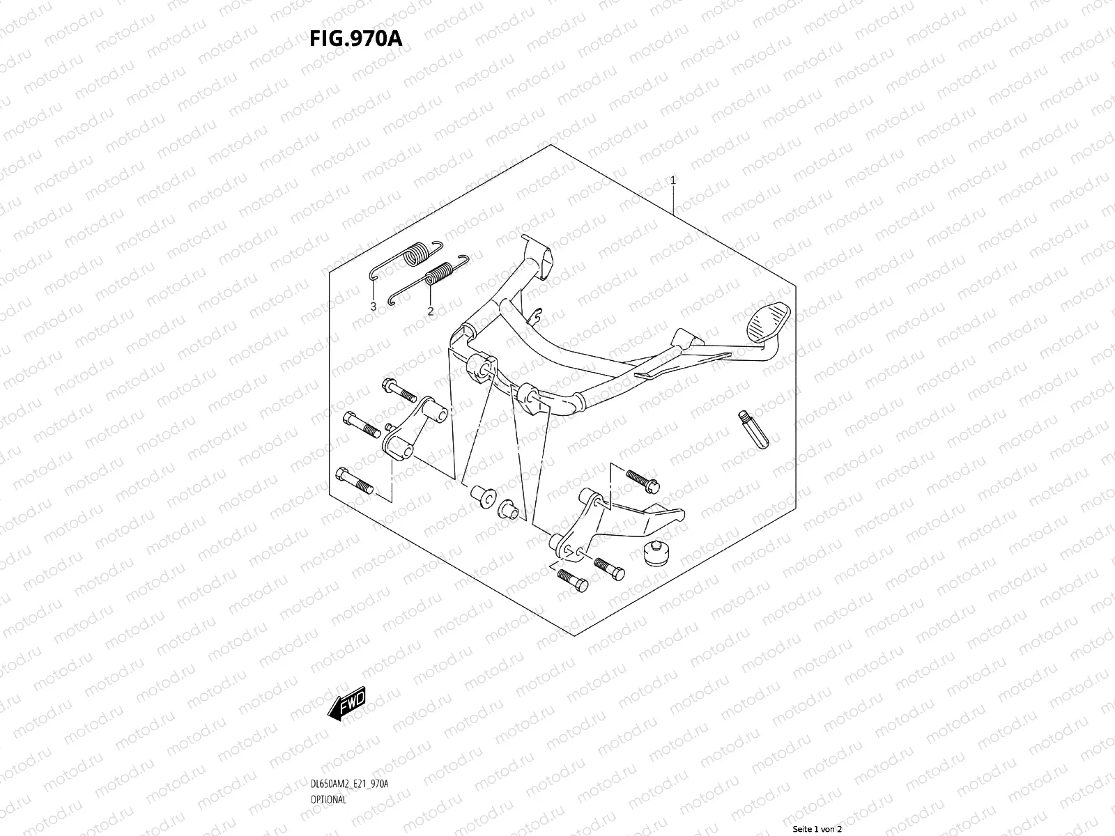 OPTIONAL CENTER STAND