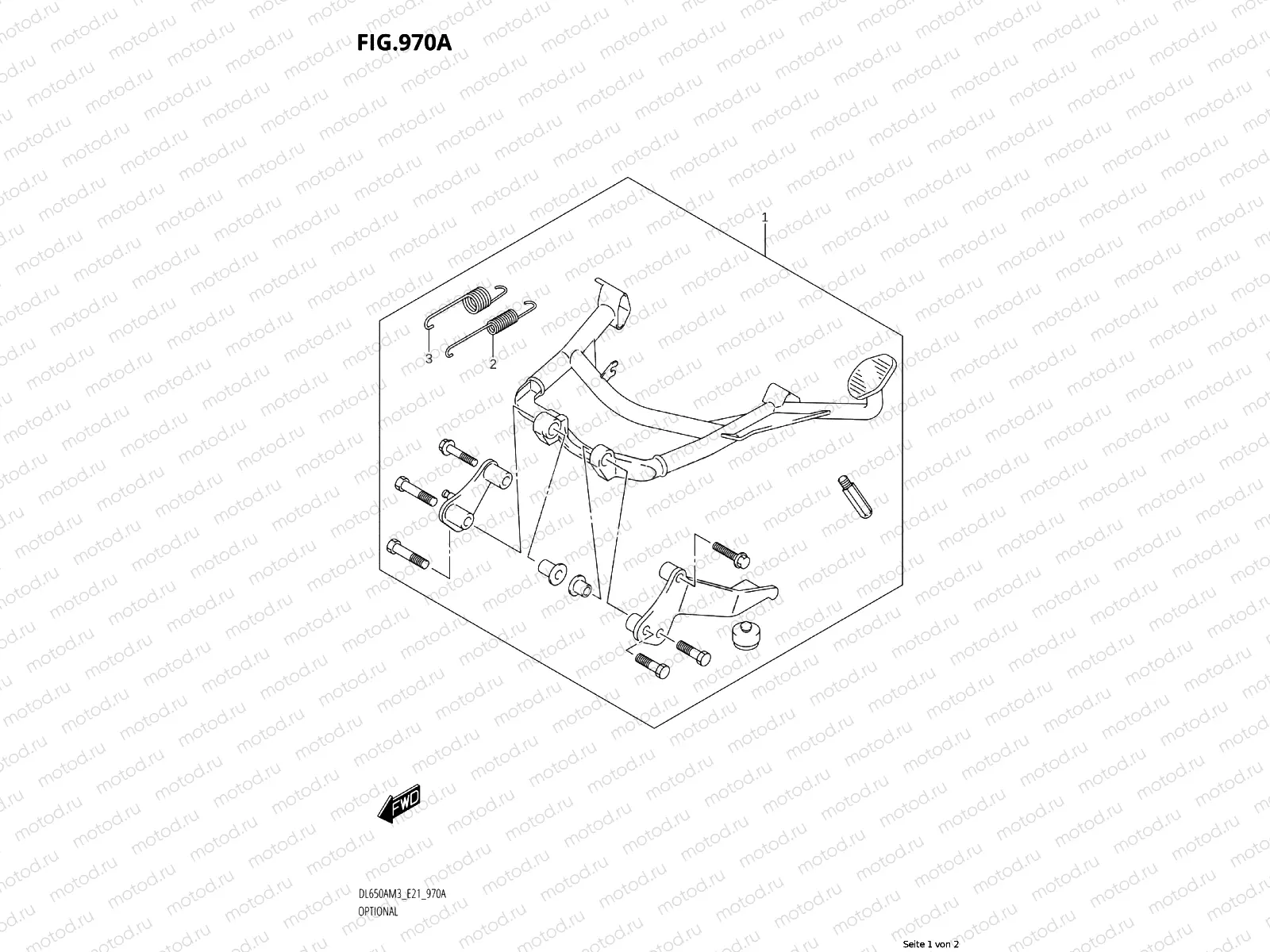 OPTIONAL CENTER STAND