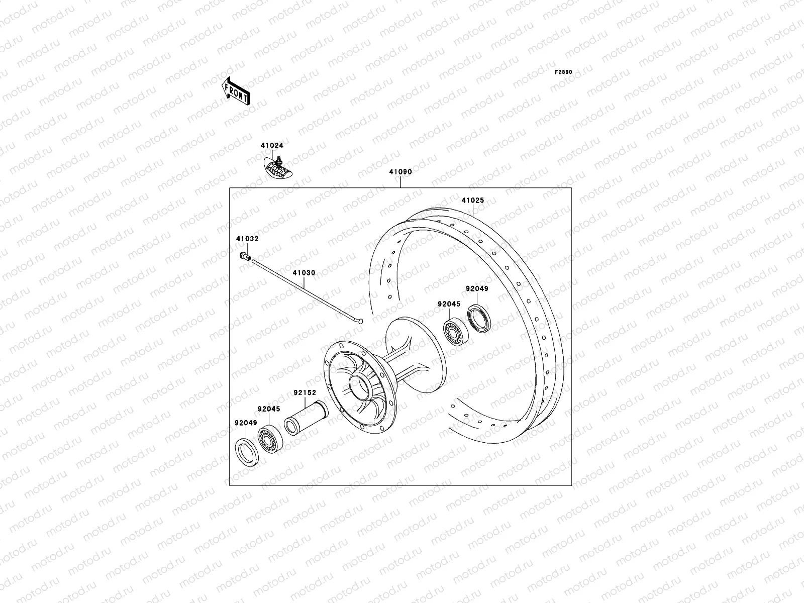 Optional Parts(20in Front Wheel)